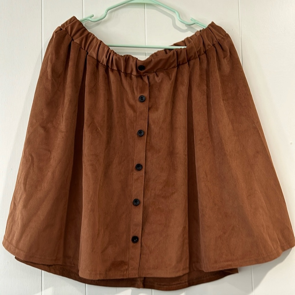 Brown Skirt